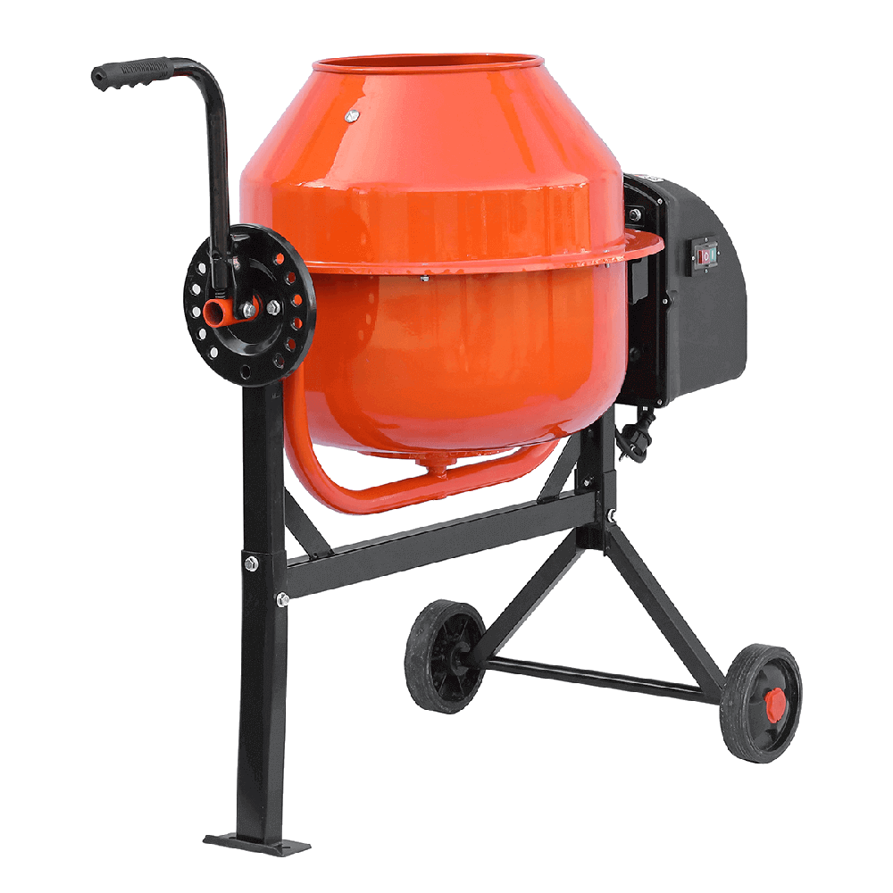 mortar drum concrete mixer