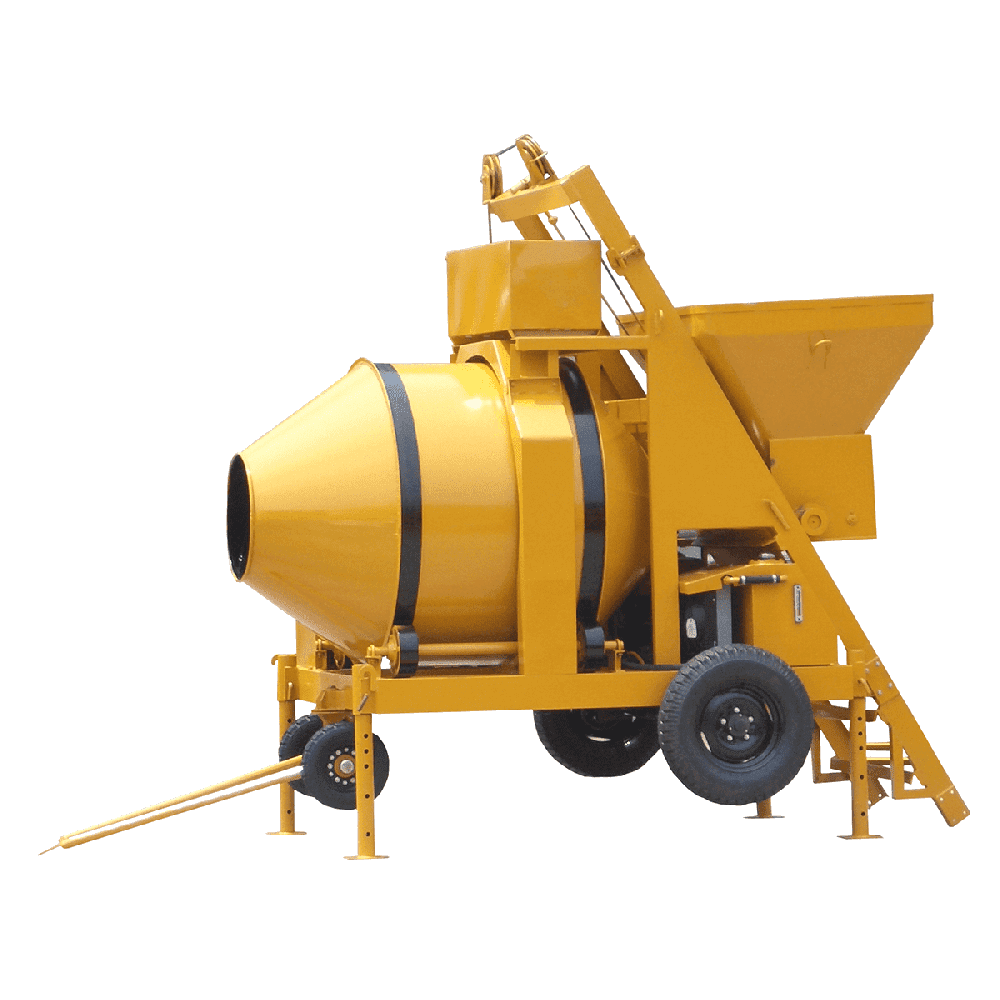 reversible drum concrete mixer