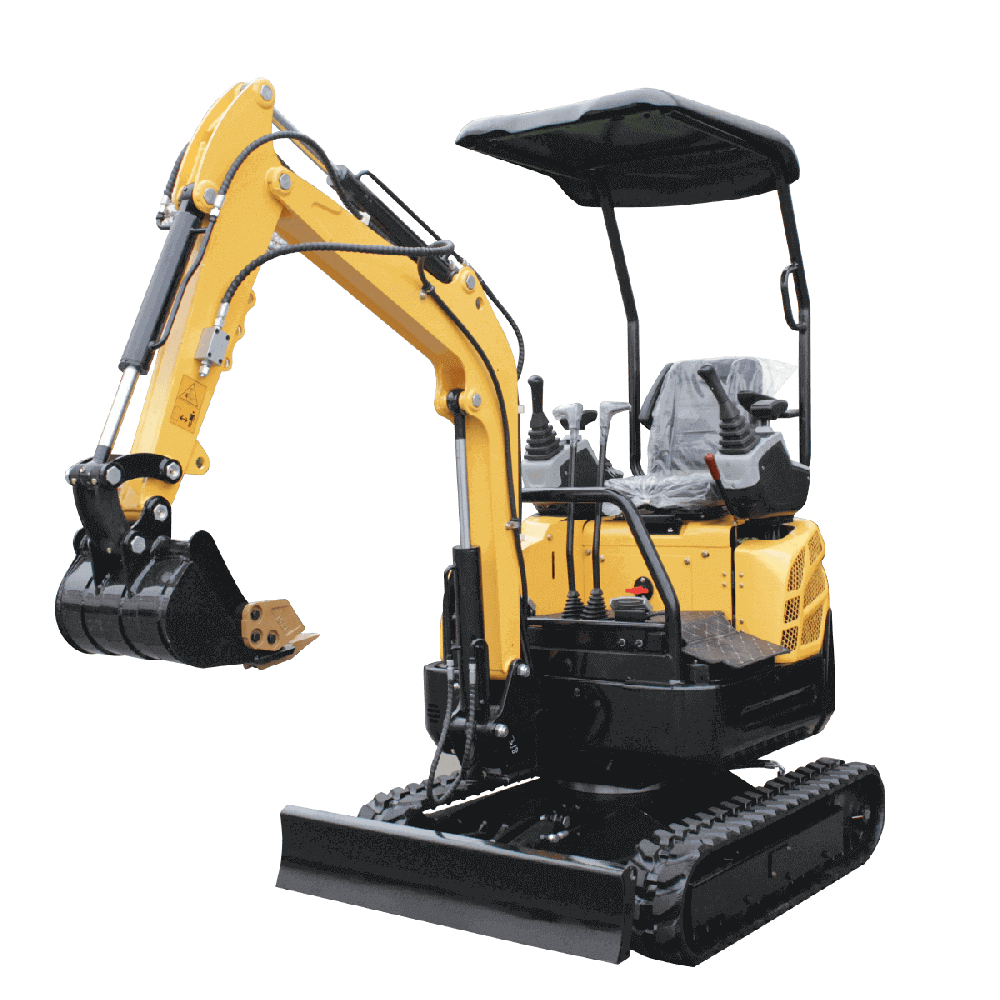 small crawler type hydraulic excavator