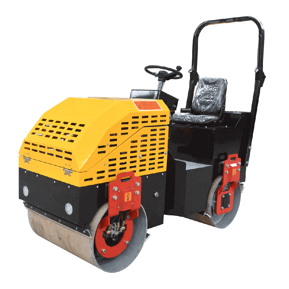 1.5 ton double vibratory road roller