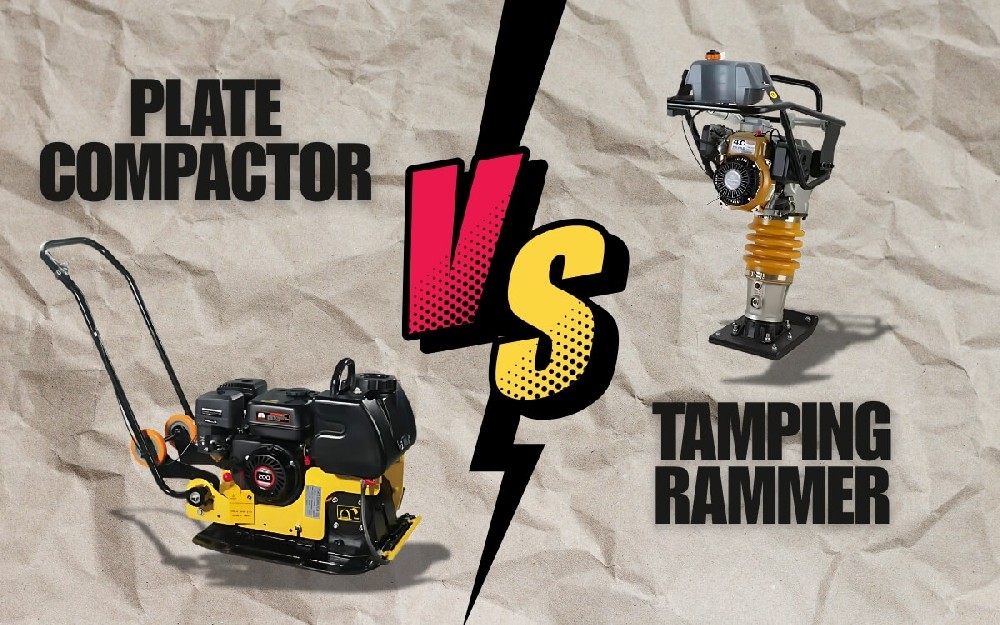 tamping rammer vs. plate compactor